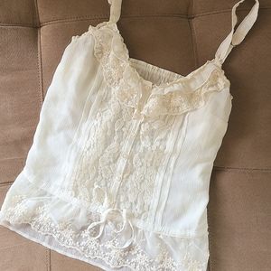 NWOT Lovely lace cami